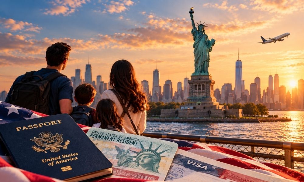 imigrar para os Estados Unidos